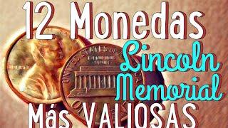 (s) 12 Monedas LINCOLN MEMORIAL Más Valiosos