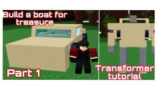 How to build a transformer V2 (Part 1) |Build a Boat For Treasure #30