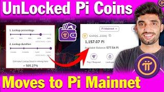 Pi Coin Lockup se Kaise Nikale | Pi Lockup Duration Change | How to Move Pi to Mainnet