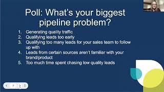 Getting From MQL to SQL How to Drive a High Quality Pipeline