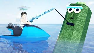 Catching PICKLE RICK in Fisch