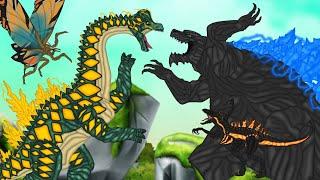 BRACHIOZILLA vs GODZILLA EARTH vs INDOZILLA RAPTOR | EPIC BATTLE!! : PiKKY GODZILLA