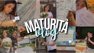 VLOG MATURITÀ AURY // studio matto e disperato+vi raccontiamo come è andata