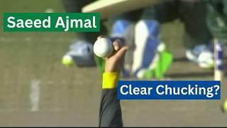 Saeed Ajmal's Controversial Bowling - Is It Chucking?