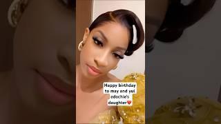 Happy Birthday 19th Years Birthday To Danielle Edochie Yul Edochie First Daughter 