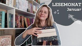 LESEMONAT Januar 2024 | 5 Sterne bis hin zu 2 Abbrüchen | SamsCupofbooks