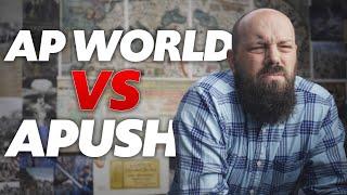 Which is HARDER: AP World or APUSH?