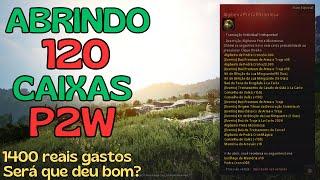 ABRINDO 120 CAIXINHAS P2W - SERÁ QUE DEU BOM? 1400 REAIS GASTOS - BLACK DESERT ONLINE