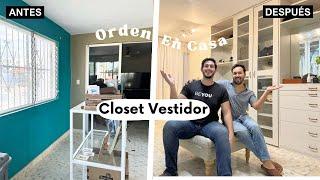 ANTES y DESPUÉS Closet Vestidor (VIDEO FINAL)