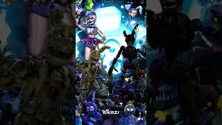 Ballora and Springtrap vs FNaF #shorts