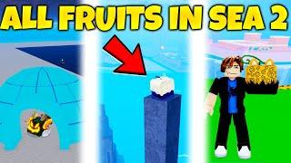 All Fruit Spawn Locations (Blox Fruits) SEA 2