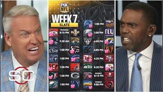 ESPN make final predict for NFL Wk 7: Russell Wilson debut? - Texans vs Packers? - Lions vs Vikings?