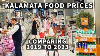 From 2019 till Now: Changing Food Prices at AB Supermarket, Kalamata Greece