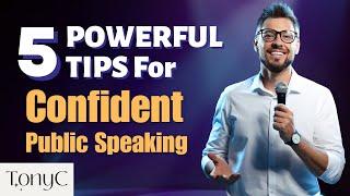 5 Powerful Tips for Confident Public Speaking  | Boost Your Business & Career!