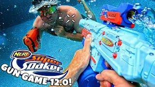 NERF GUN GAME | SUPER SOAKER EDITION 12.0 (Nerf First Person Shooter)