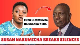 STATEHOUSE IN SHOCK: SUSAN NAKUMICHA DROPS BOMBSHELL TO RUTO