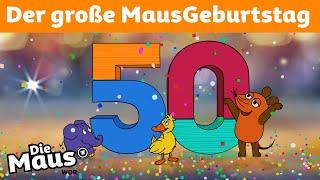 50 Jahre Maus – Die Geburtstagssendung | DieMaus | WDR