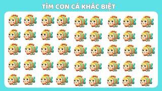 Tìm Hình Khác Biệt| Thử Tài Tinh Mắt| Nguyễn Thị Lan Anh