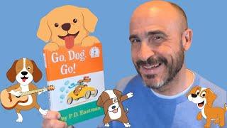 Grandpa Rob Reads Aloud "GO, DOG.  GO!" - Have & Learn Colors    #readaloud #readaloudtokids