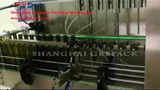 12nozzles Olive oil filling line from Shanghai Grepack