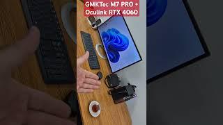 GMKTec M7 PRO + Oculink RTX 4060 #gamer #gamer #pc #shortsvideo #shortvideo #shorts #tech #4k #tv