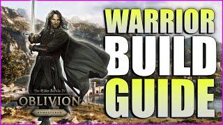 Oblivion Remastered: Level 1 - 20 Early Game (Warrior Build)