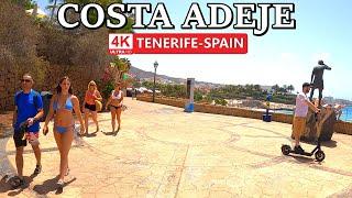 TENERIFE - COSTA ADEJE | What this Beautiful place looks like Now? ️ 4K Walk ● August 2024