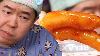무슨 떡볶이인지 맞추는 먹방