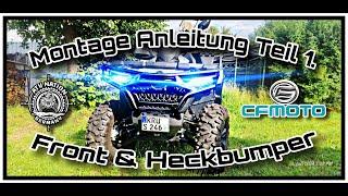 CFMOTO CFORCE 850 & 1000 Mod. 2024 Front- und Heckbügel Montage Teil 1. / ATV Nation Germany / 4K