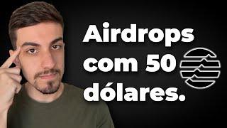 TODOS os AIRDROPS NA REDE APTOS! GUIA DEFINITIVO COM POUCO FARMA MUITO!