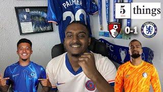 Robert Sanchez Redemption Arc? | 5 Things We Learned From Bournemouth 0-1 Chelsea ft⁠@carefreelewisg