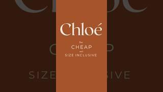 Chloe, but make it affordable (and size inclusive)