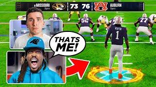 I Played Cam Newton, he's the best player I have ever seen...