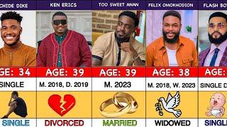 50 Nollywood Actors Real Ages & Marital Statuses that will surprise you!