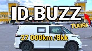 570. VW ID.Buzz 7kk / 27 000km kokemukset ja retkeilyä sähköpakulla