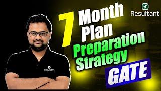 GATE 2025 Preparation | 7 Month Preparation Strategy | Complete Roadmap