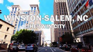 Winston-Salem, North Carolina - Driving Tour 4K