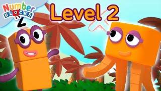 Multiplication - Level 2 | Learn to Count - 123 | Maths Cartoons for Kids | @Numberblocks