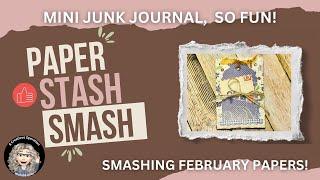 Mini Junk Journal Share!  #paperstashsmash