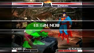 Krzycho's MUGEN - The Hulk (me) vs. Superman (varo_hades)