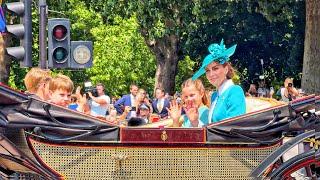 The King's Birthday 2025 - Royals Travel to King’s Birthday on Open Horse Carriage