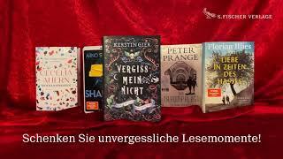 Schenken Sie unvergessliche Lesemomente! Buchtipps der S. Fischer Verlage zu Weihnachten