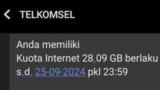 Cara Mudah Cek Kuota Telkomsel Dengan Kode USSD