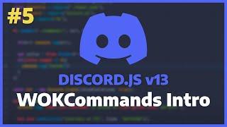 Discord.JS v13 - WOKCommands Introduction [Ep. 5]