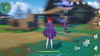 游戏原神：解救遭遇到围困的反抗军。