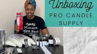 Unboxing Pro Candle Supply Soy Candle Making Kit | Review