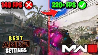 BEST PC Graphic Settings for Modern Warfare 3 | AMD (Boost FPS + Visibility)