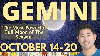 Gemini - Throwing My Hands Up! You EARNED This Unforgettable Week! October 14-20 Tarot Horoscope