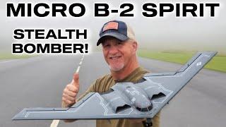 E-Flite Micro B-2 Spirit Twin 30mm EDF BNF Basic with AS3X and SAFE Select - Model AV8R Review