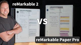 ReMarkable Paper Pro vs Remarkable 2 | Comparison and Recommendation